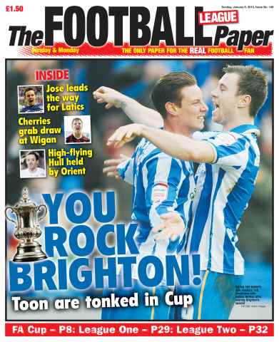The Football League Paper issue 6th January 2013