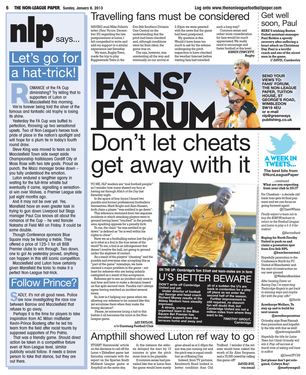 The Non-League Football Paper Preview Pages