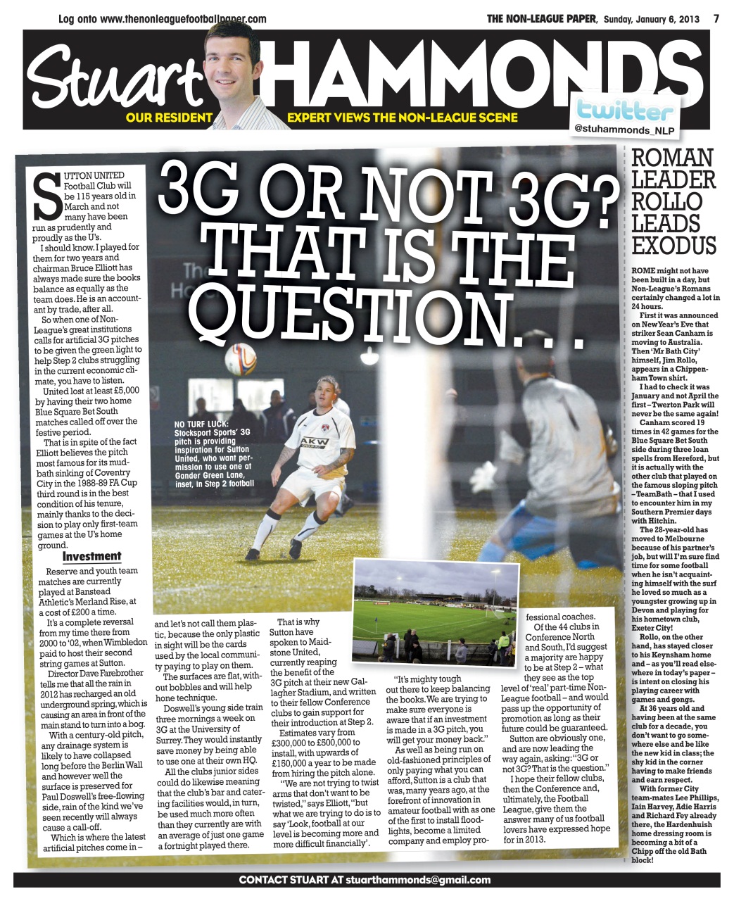 The Non-League Football Paper Preview Pages