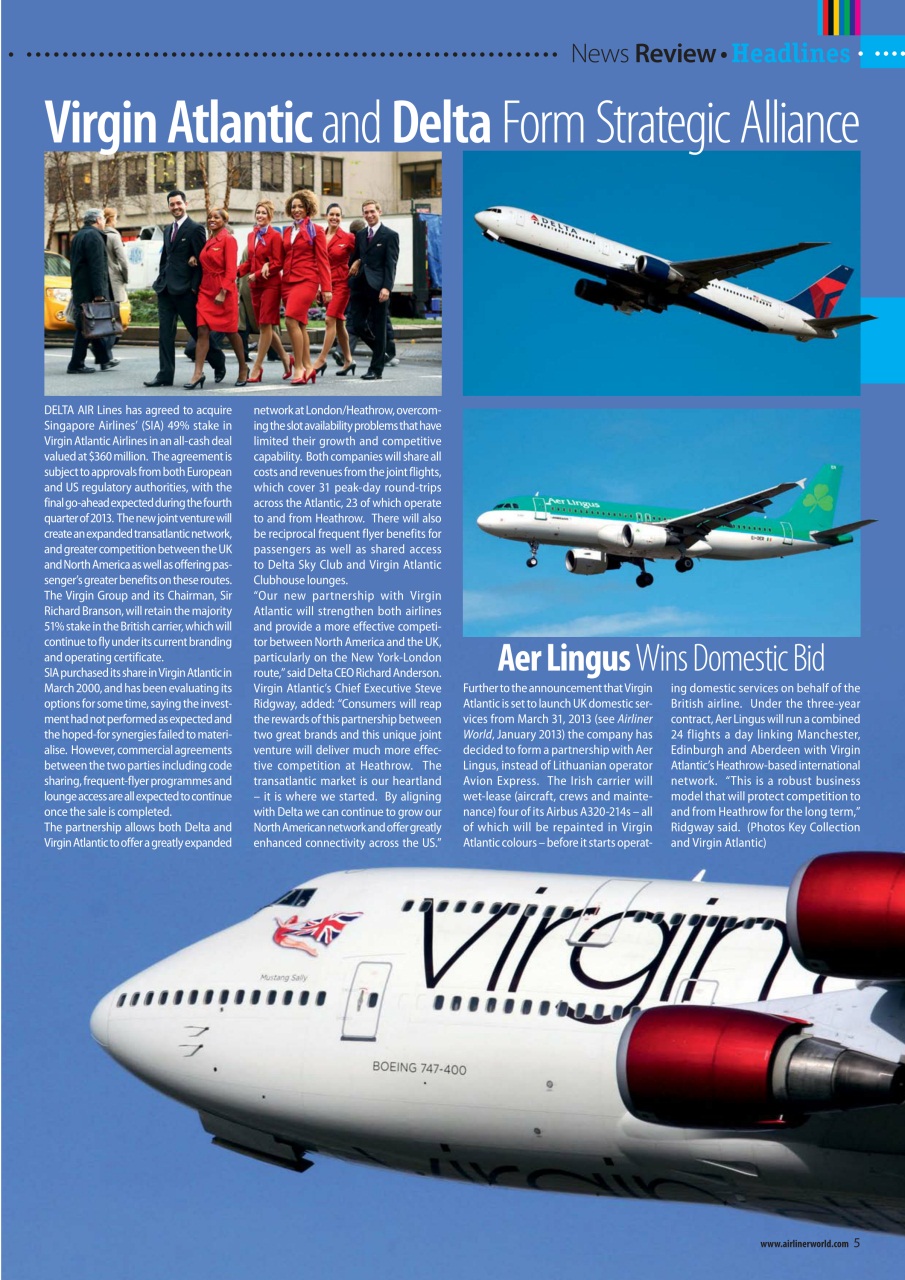 Airliner World Preview Pages