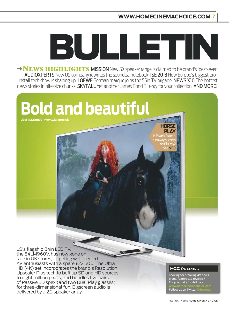 Home Cinema Choice Preview Pages