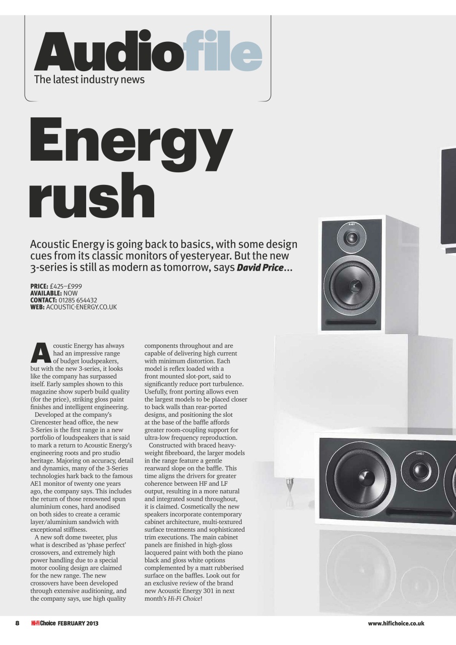 Hi-Fi Choice Preview Pages