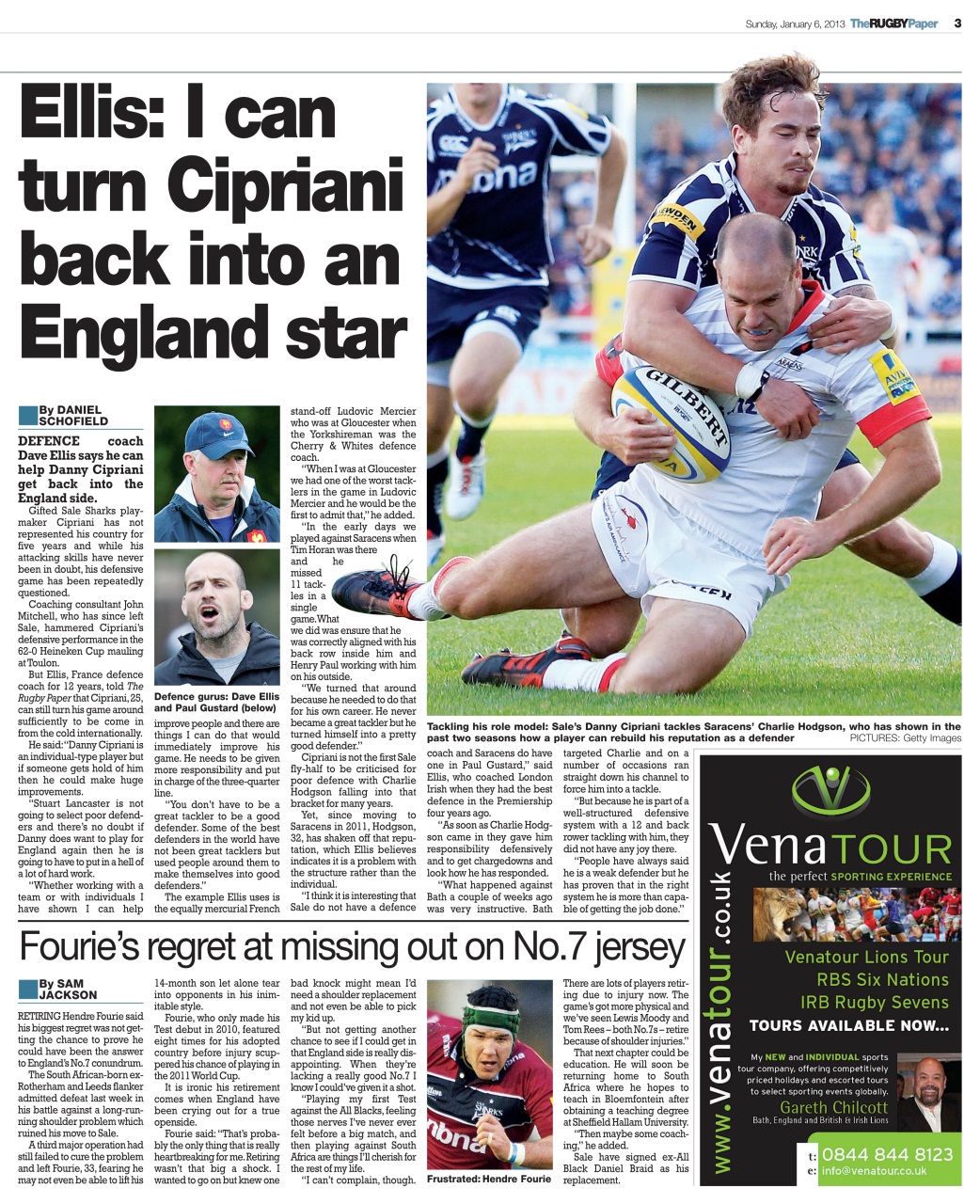 The Rugby Paper Preview Pages