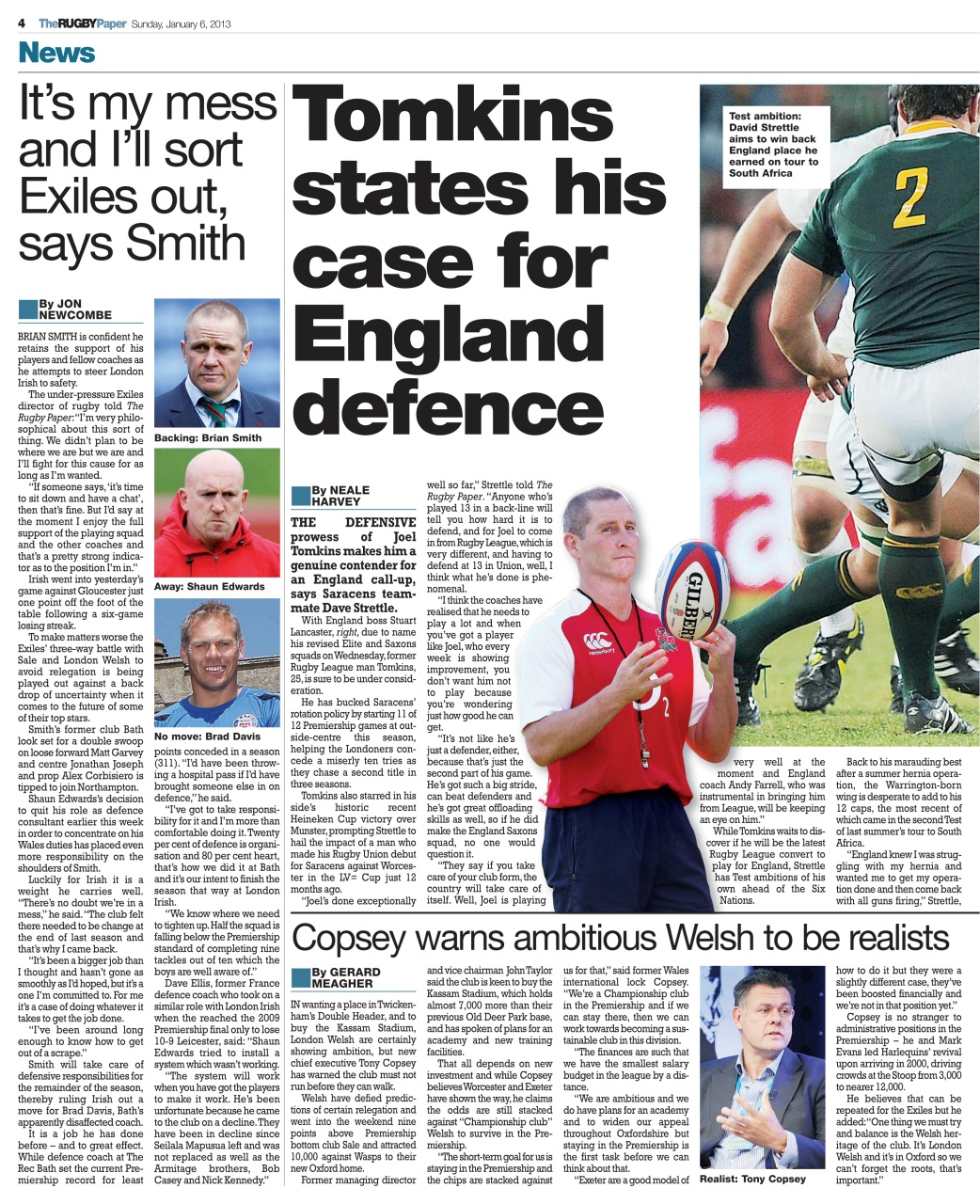 The Rugby Paper Preview Pages