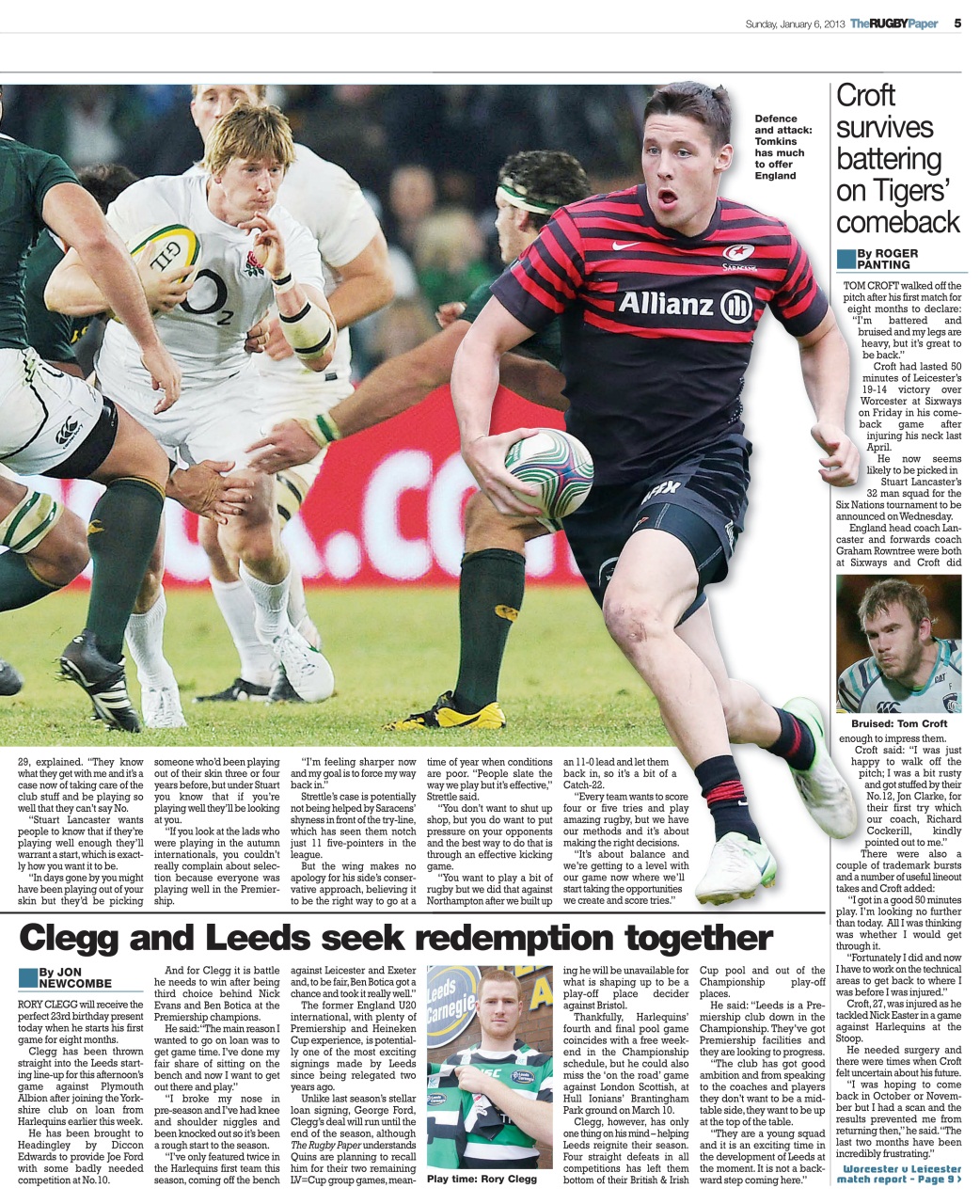 The Rugby Paper Preview Pages