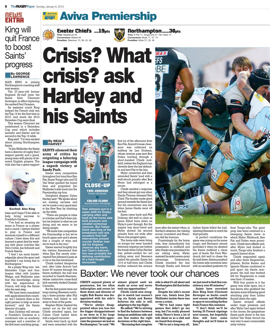 The Rugby Paper Preview Pages