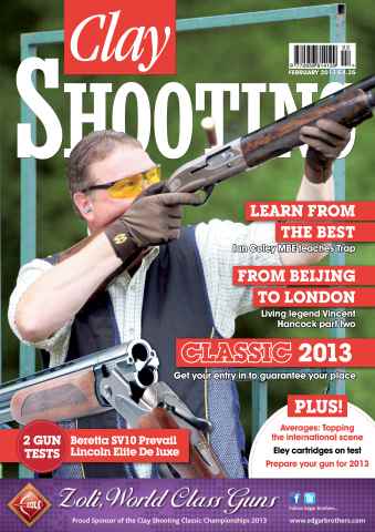 Clay Shooting issue February 2013