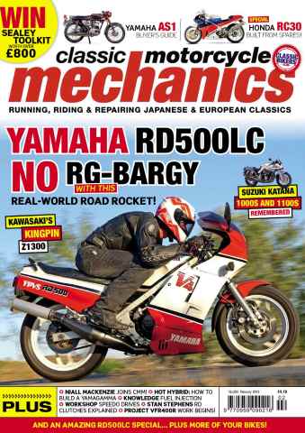 Classic Motorcycle Mechanics issue February 2013
