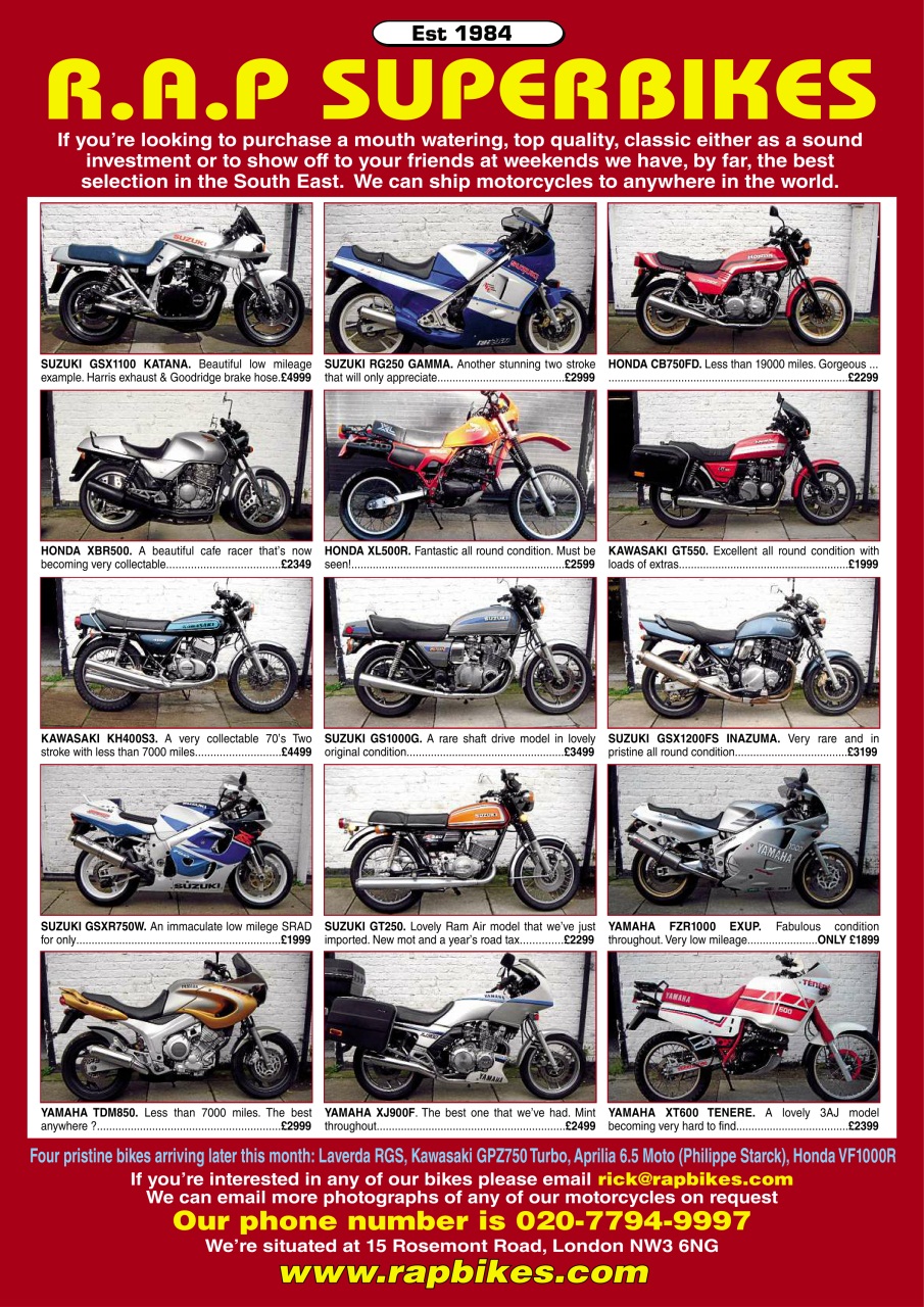 Classic Motorcycle Mechanics Preview Pages