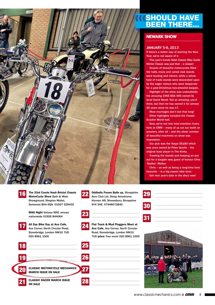 Classic Motorcycle Mechanics Preview Pages