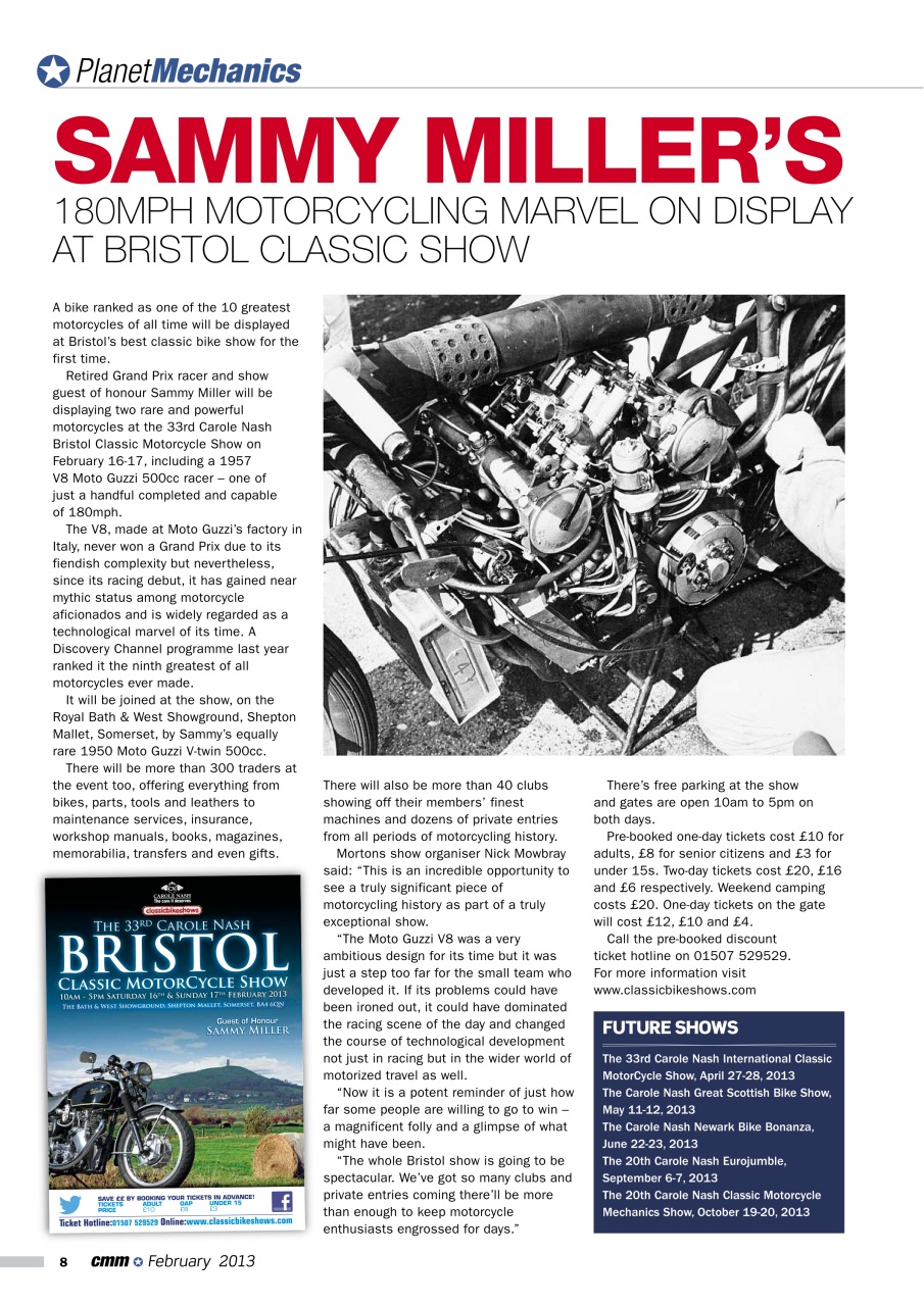 Classic Motorcycle Mechanics Preview Pages