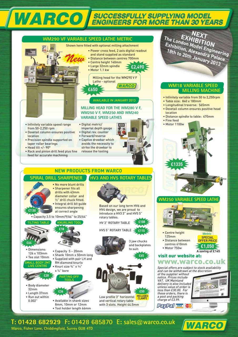 Model Engineer Preview Pages