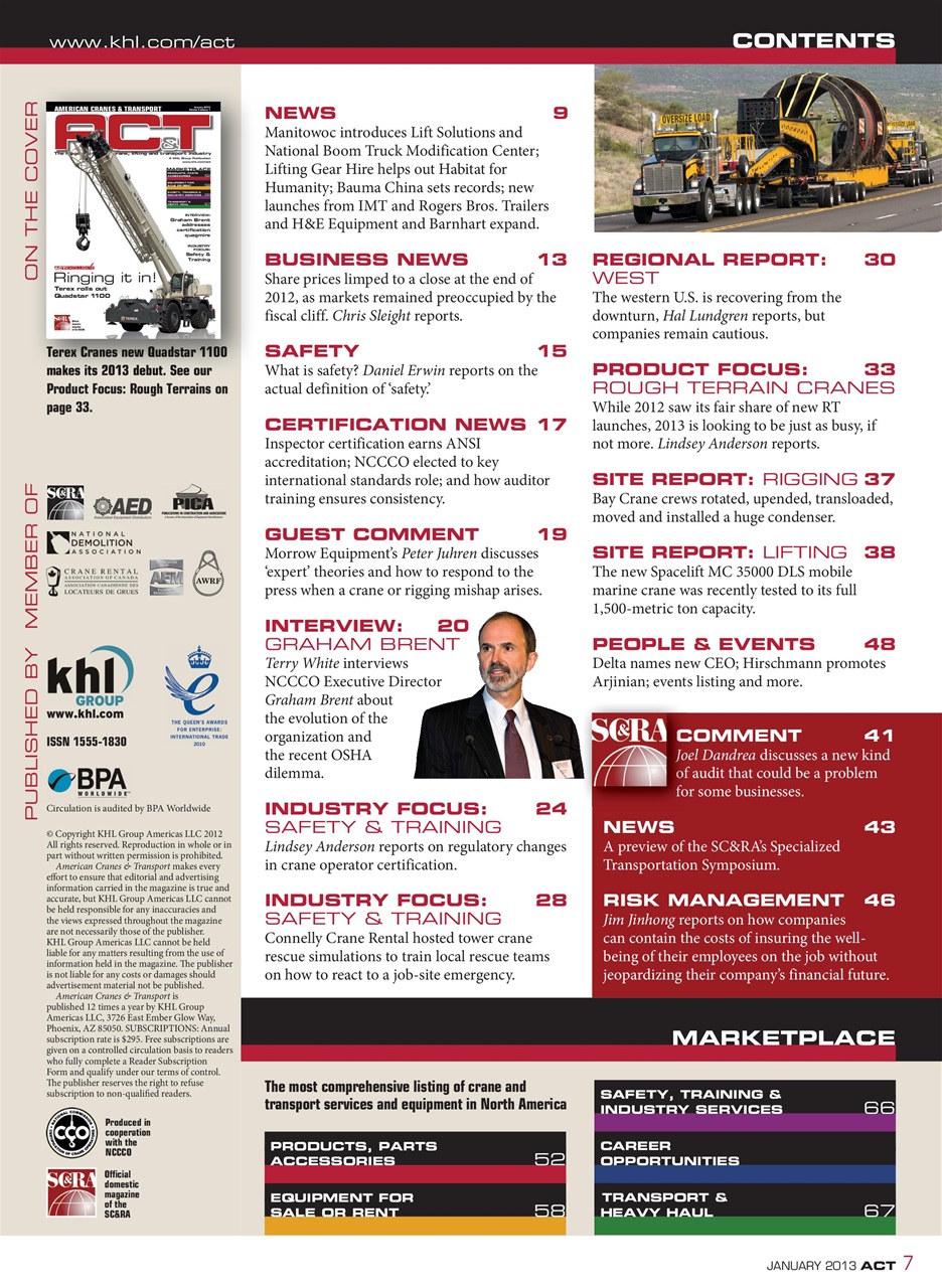 American Cranes & Transport Preview Pages