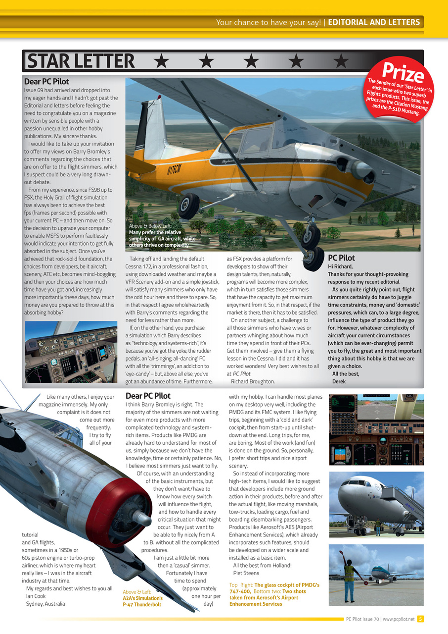 PC Pilot Preview Pages