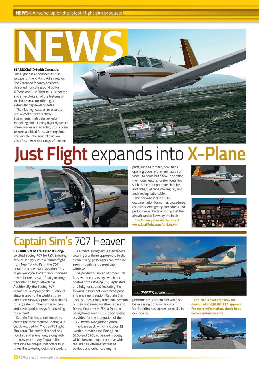 PC Pilot Preview Pages