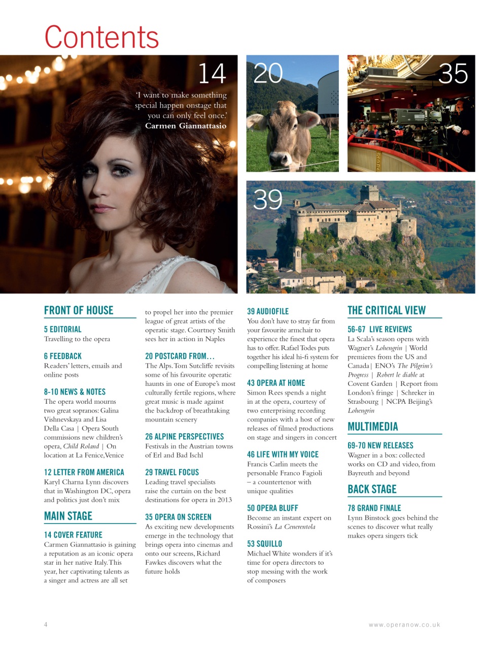 Opera Now Preview Pages