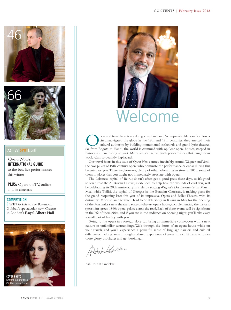 Opera Now Preview Pages