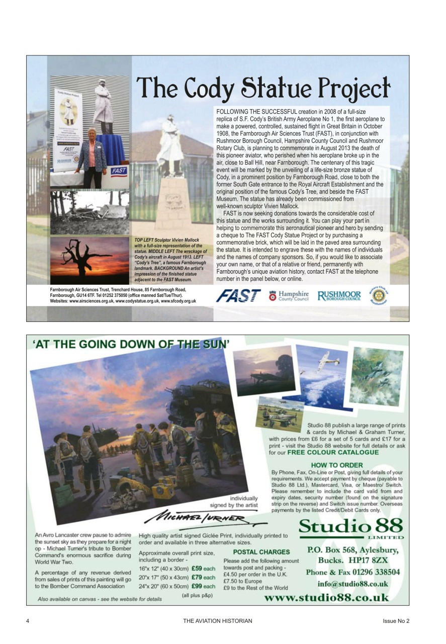 The Aviation Historian Magazine Preview Pages