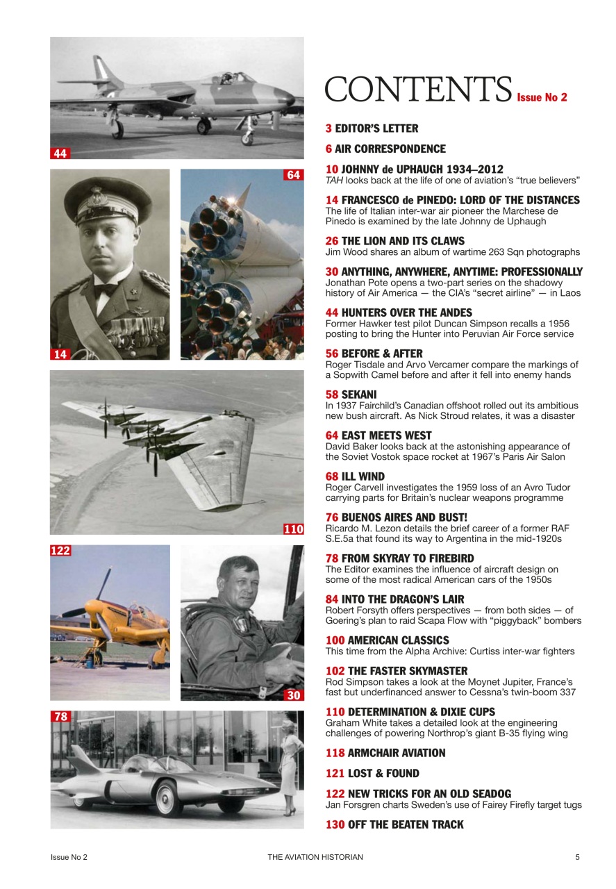 The Aviation Historian Magazine Preview Pages
