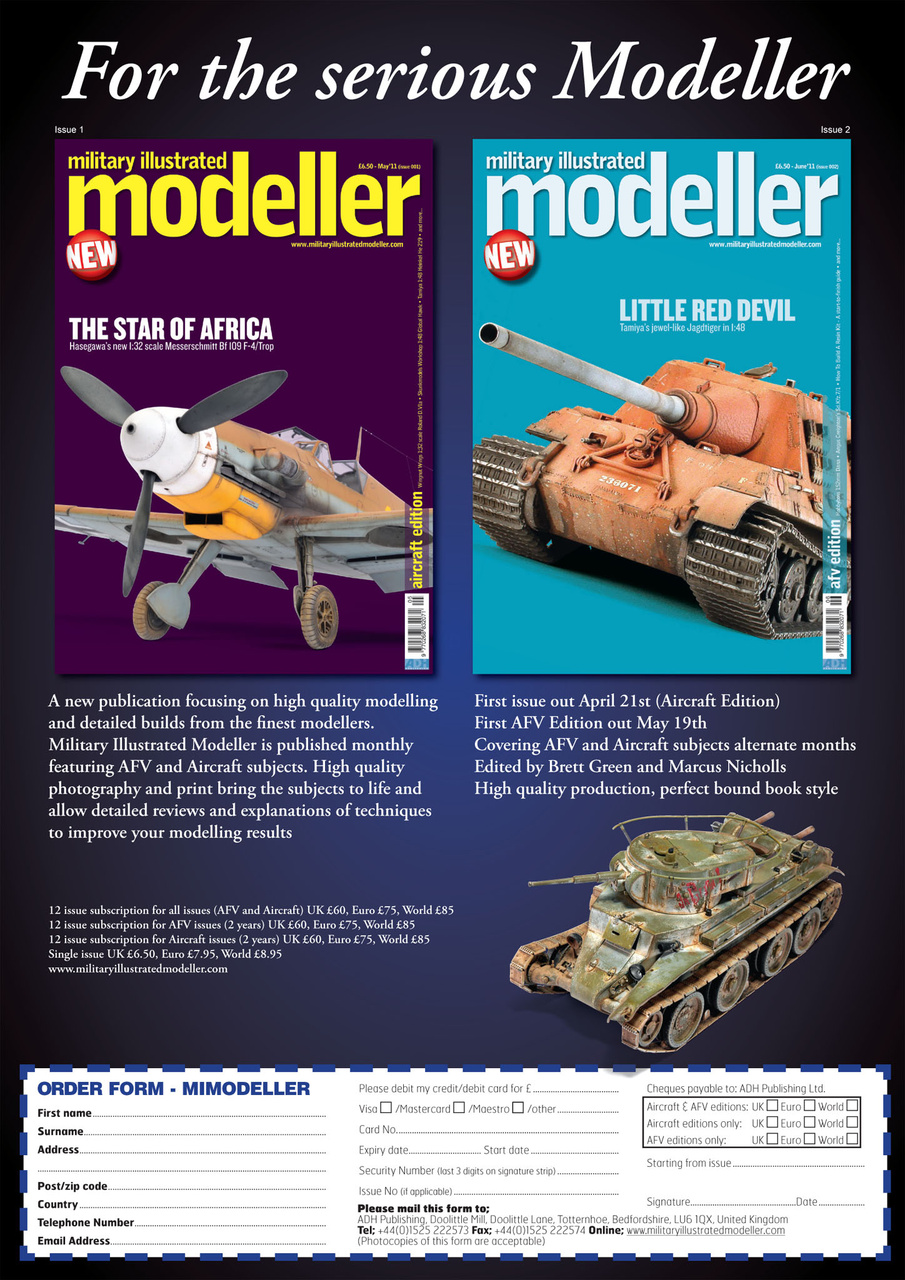 Tamiya Model Magazine Preview Pages