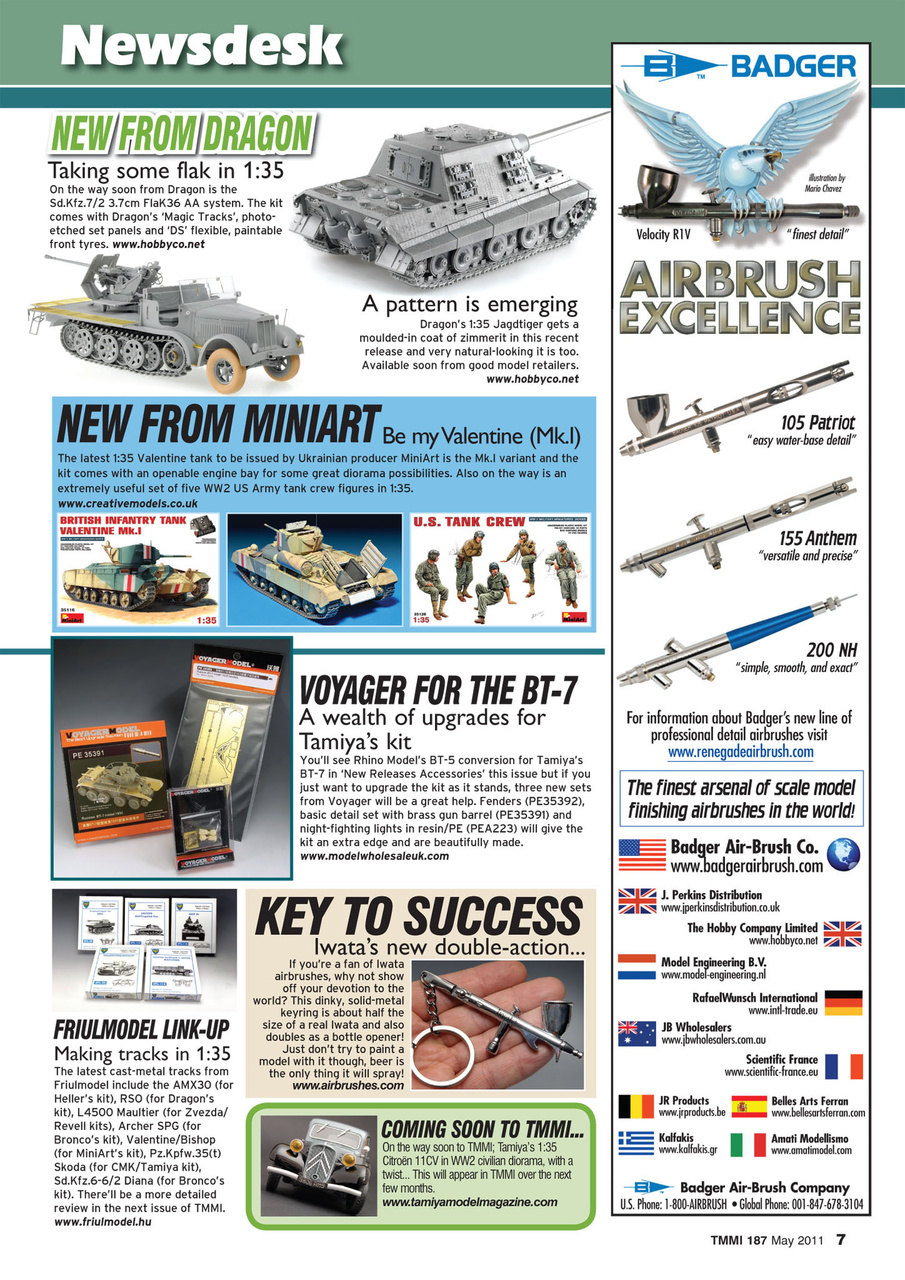 Tamiya Model Magazine Preview Pages