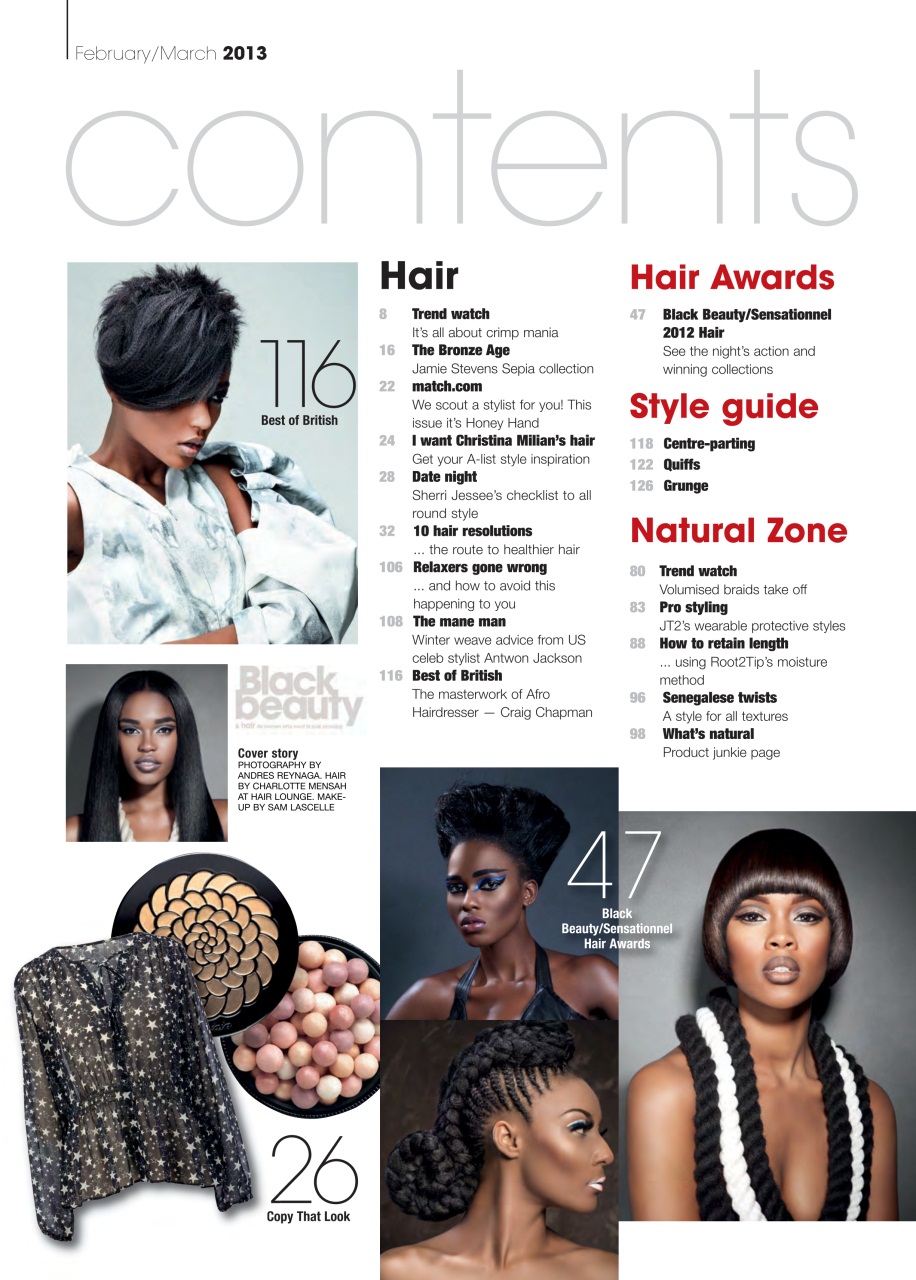 Black Beauty & Hair – the UK's No. 1 Black magazine Preview Pages