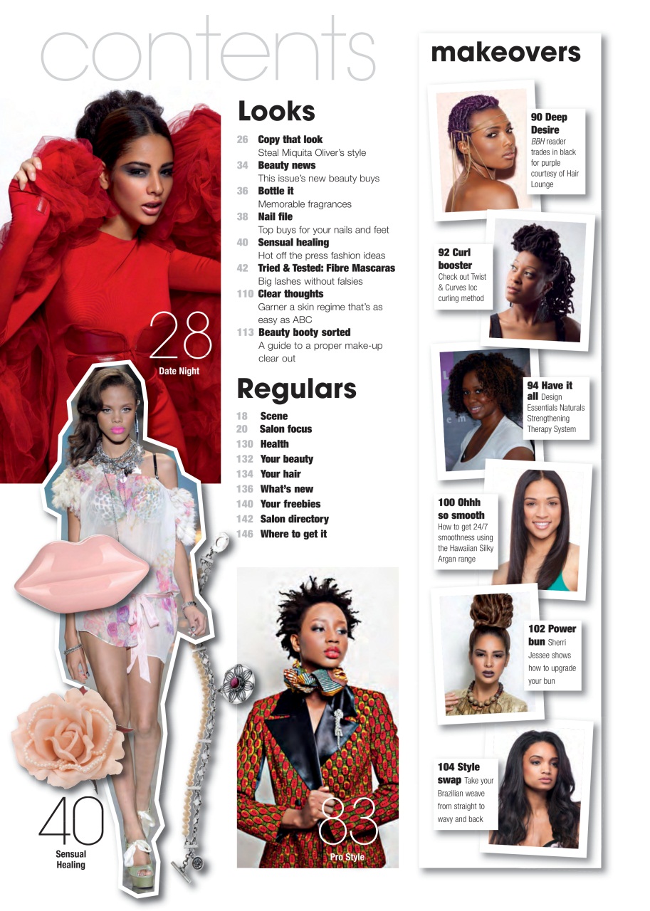 Black Beauty & Hair – the UK's No. 1 Black magazine Preview Pages
