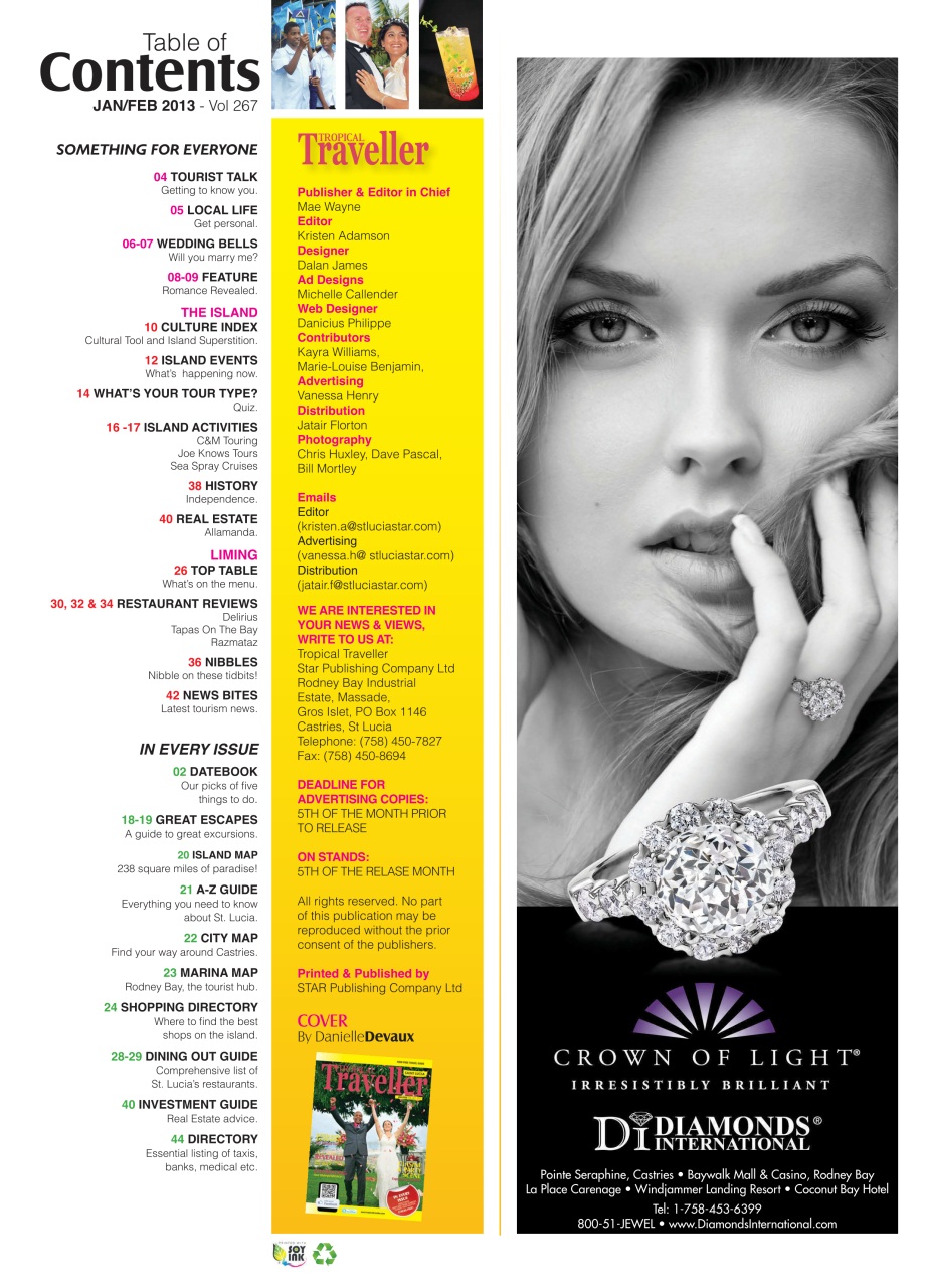 Tropical Traveller Preview Pages