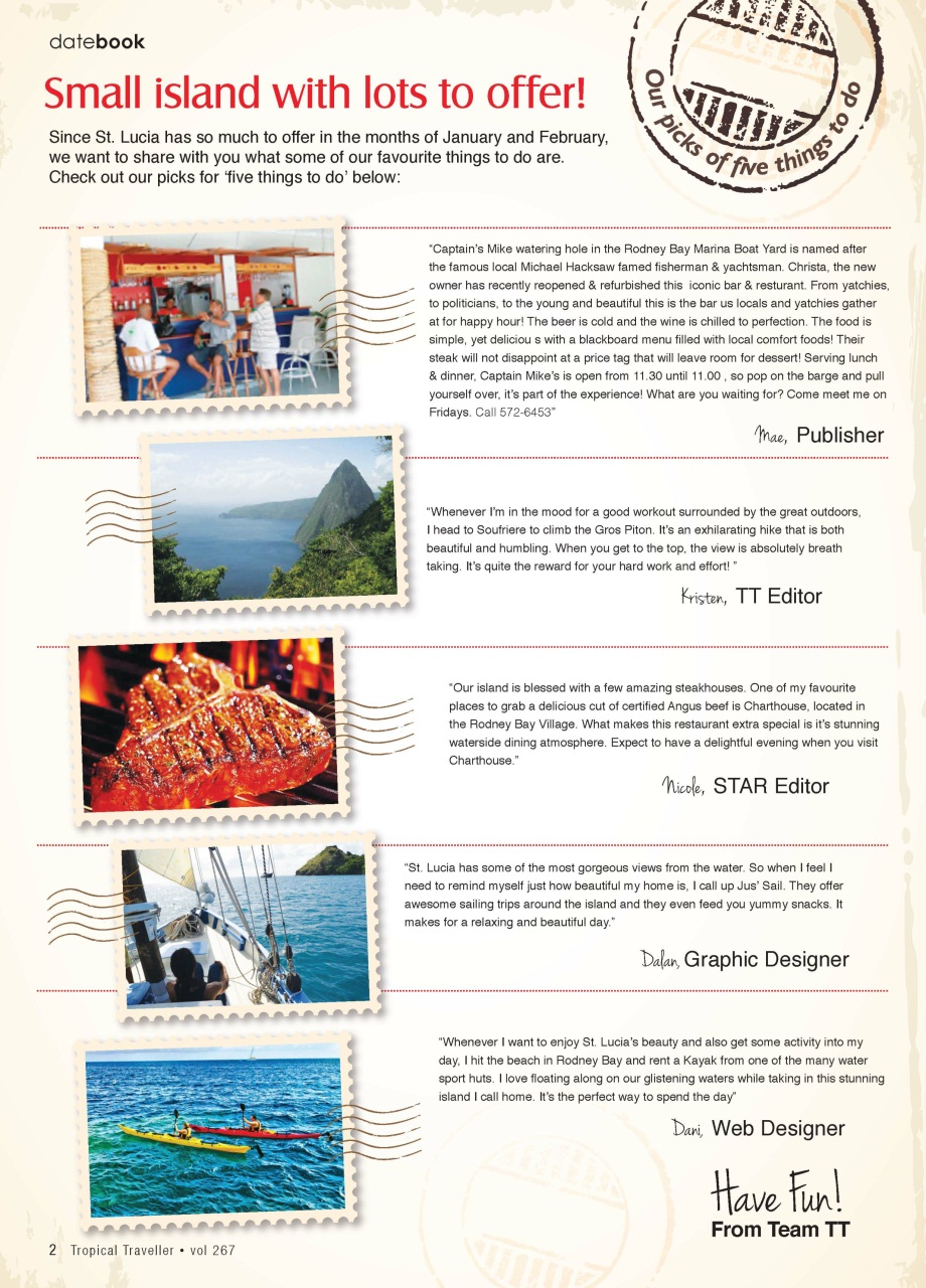 Tropical Traveller Preview Pages