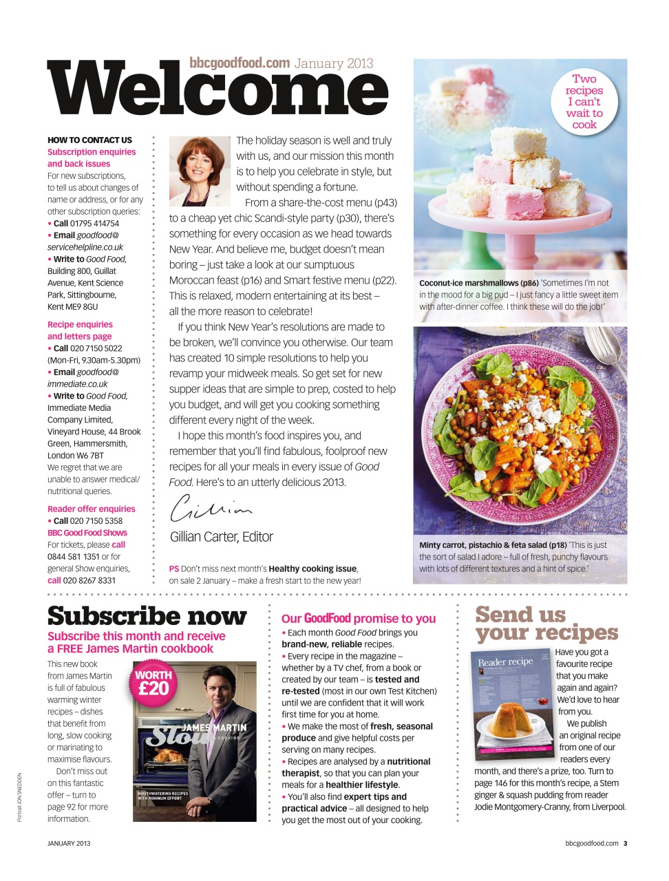 Good Food Magazine Preview Pages