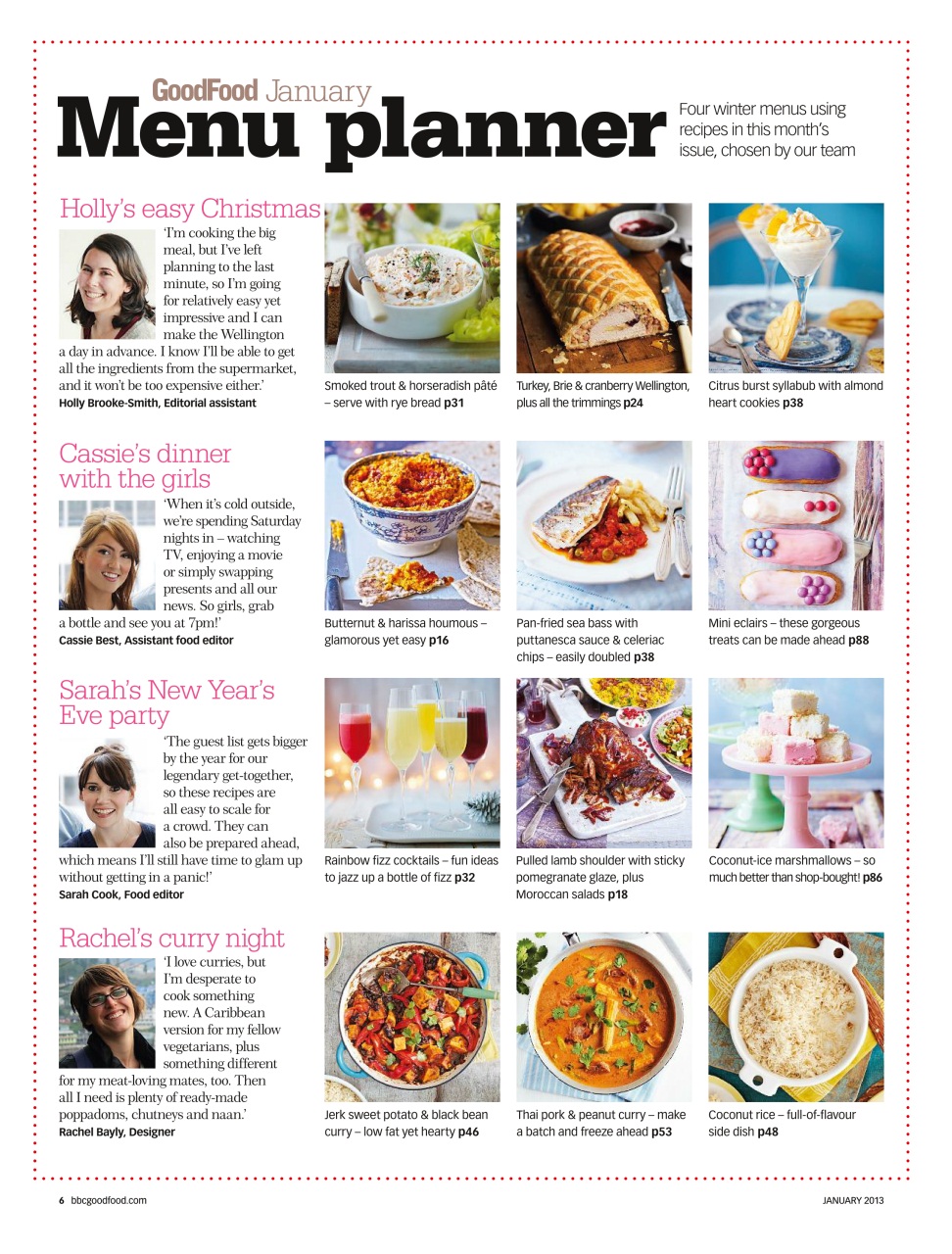 Good Food Magazine Preview Pages