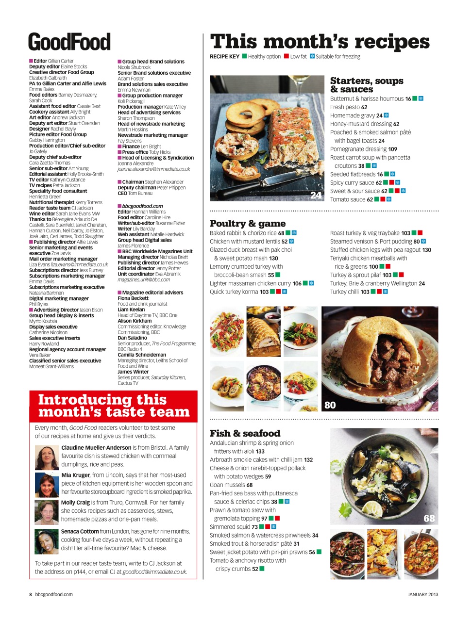 Good Food Magazine Preview Pages