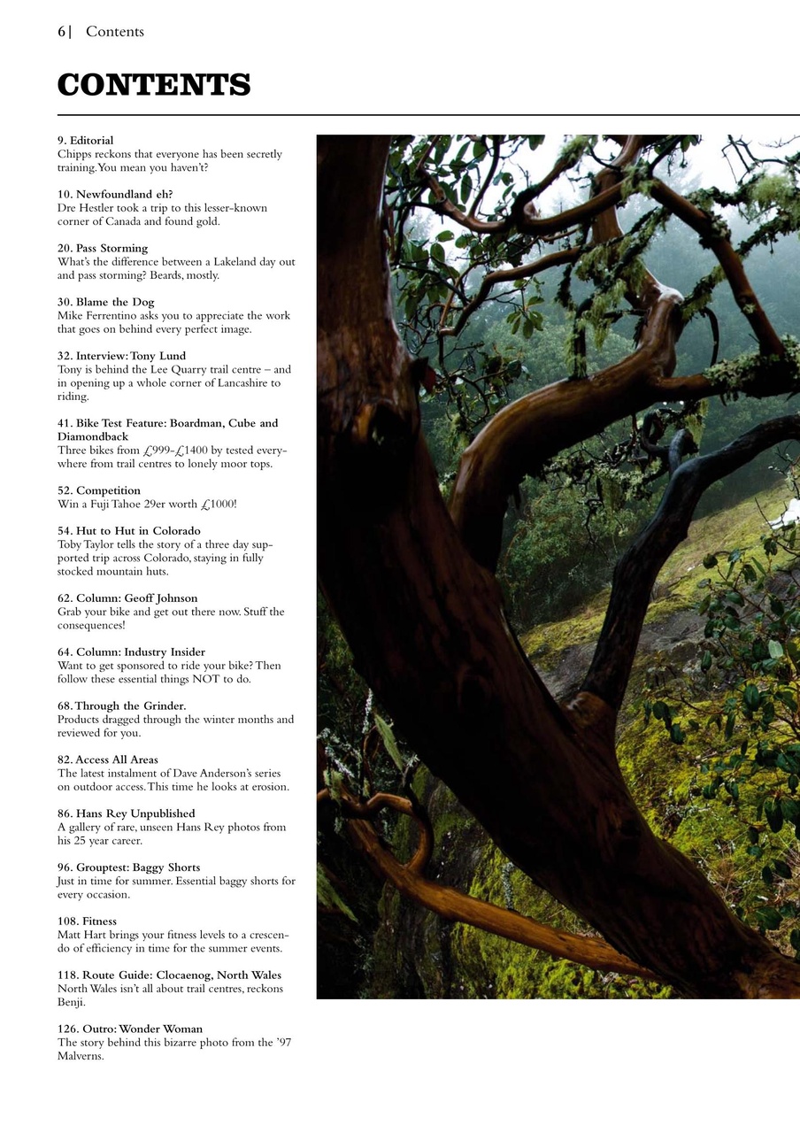 Singletrack Preview Pages