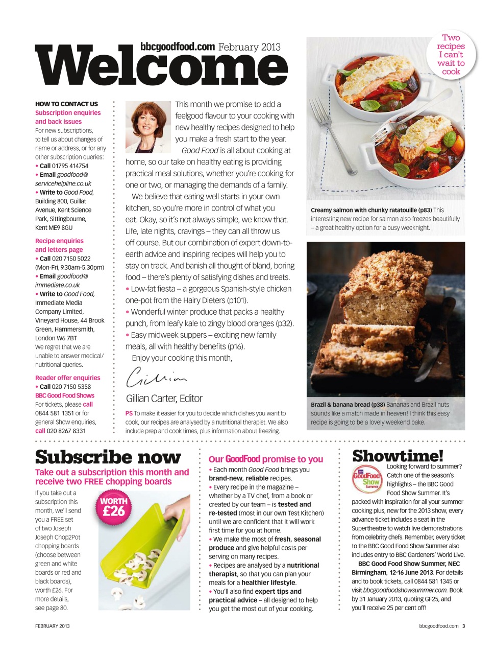 Good Food Magazine Preview Pages