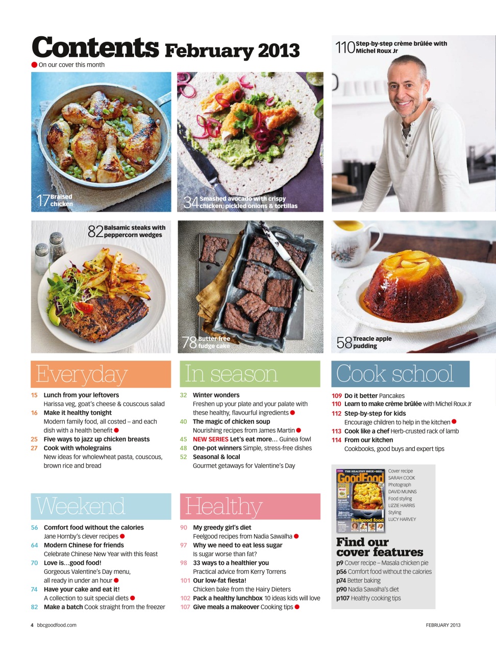 Good Food Magazine Preview Pages