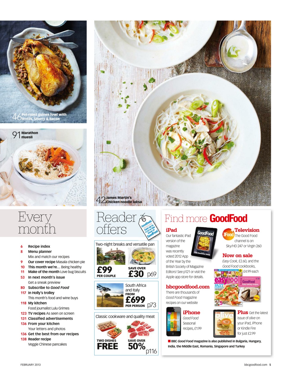 Good Food Magazine Preview Pages