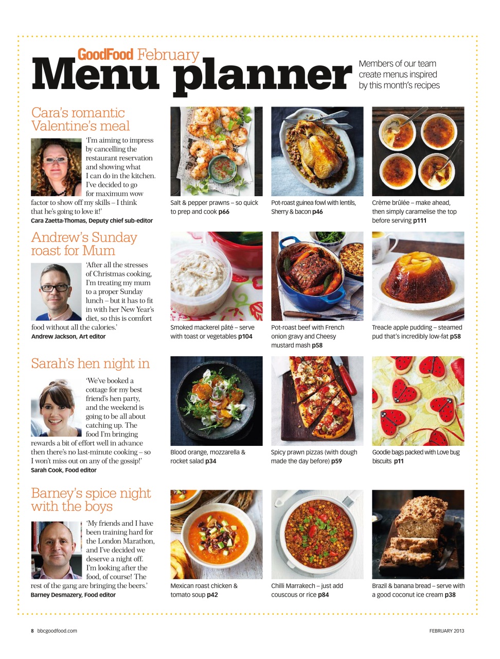 Good Food Magazine Preview Pages