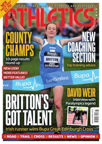 AW – Athletics Weekly Magazine issue AW January 10 2013