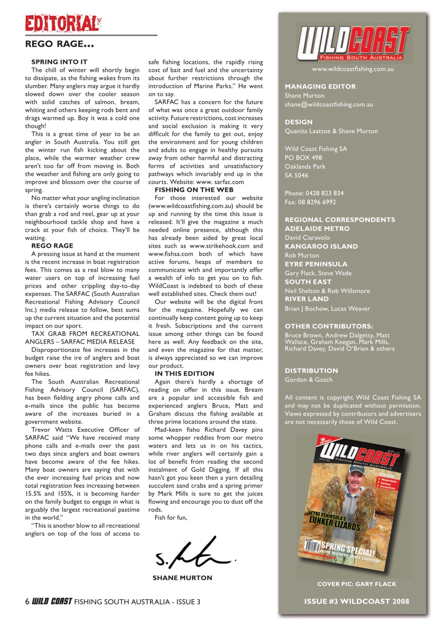 Fishing SA Preview Pages