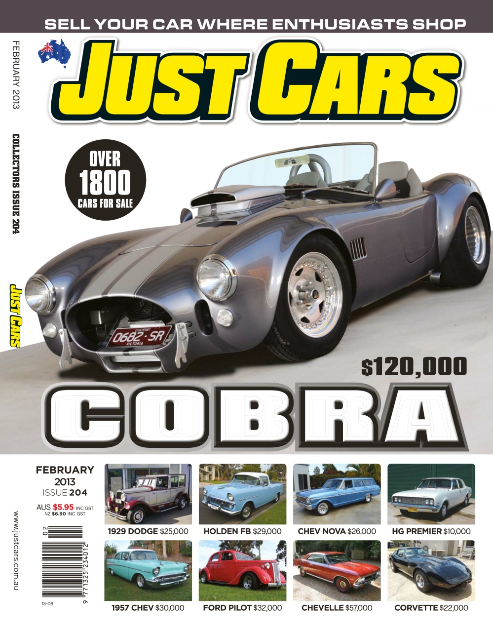 JUST CARS Preview Pages