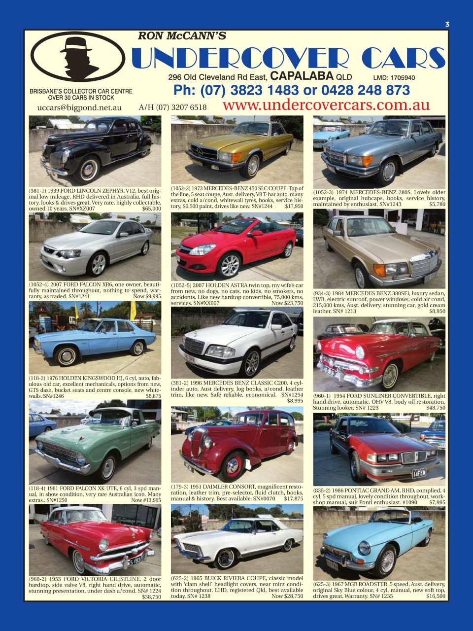 JUST CARS Preview Pages