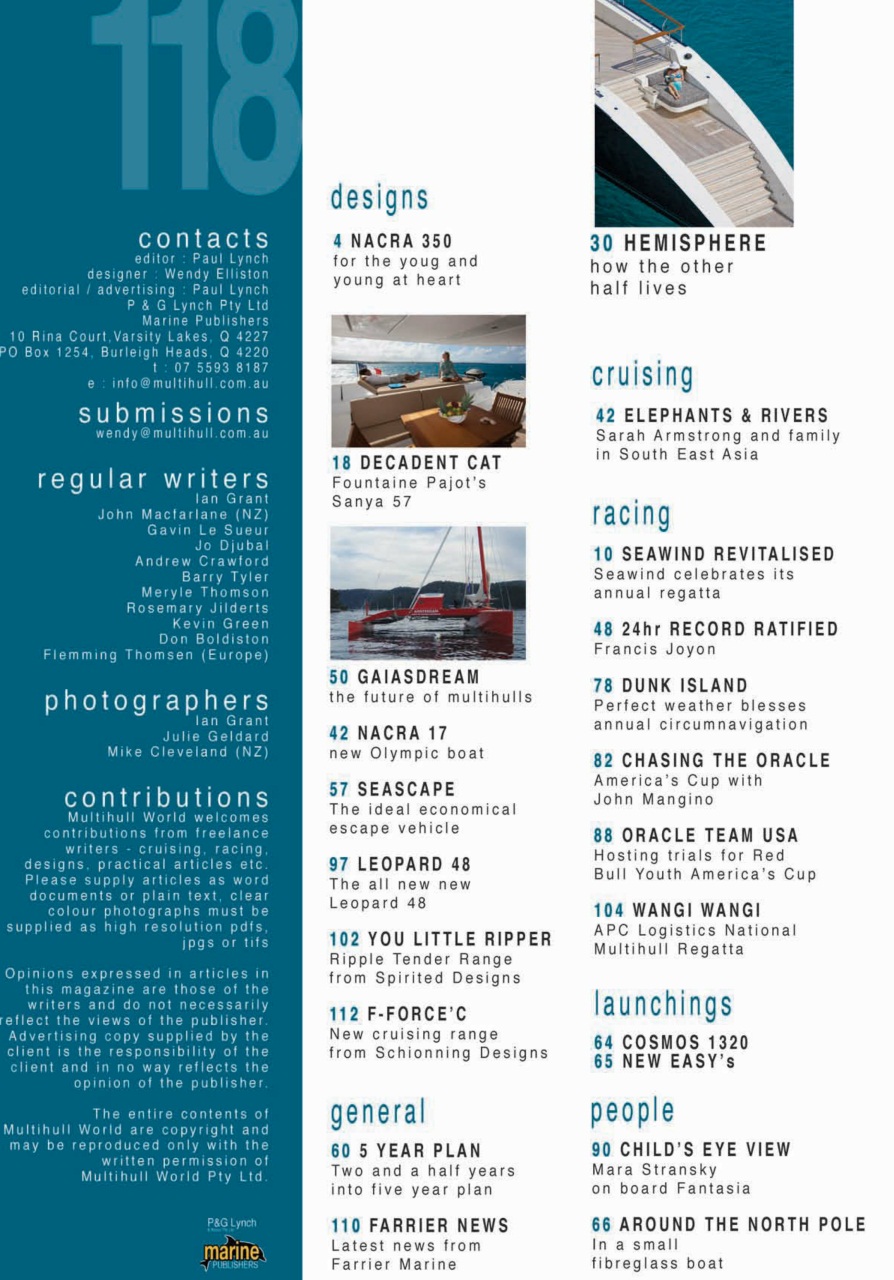 Multihull World Preview Pages