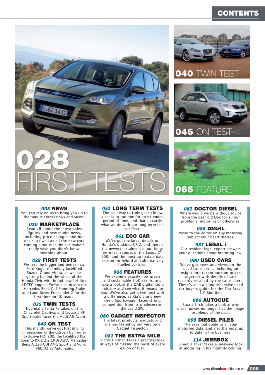 Diesel&EcoCar Magazine Preview Pages