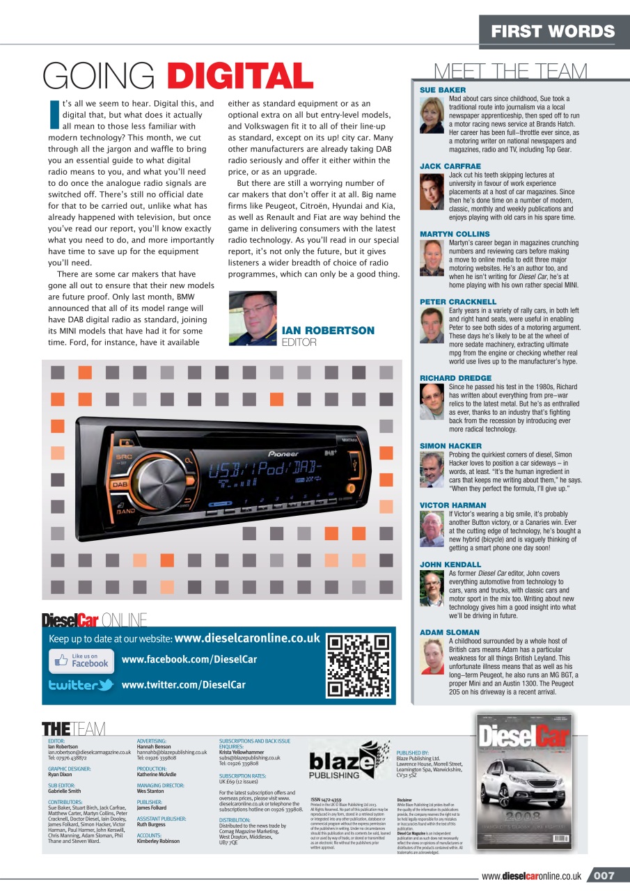 Diesel&EcoCar Magazine Preview Pages