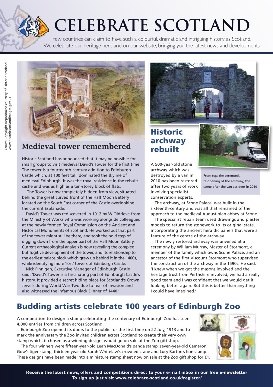 Scottish Memories Preview Pages