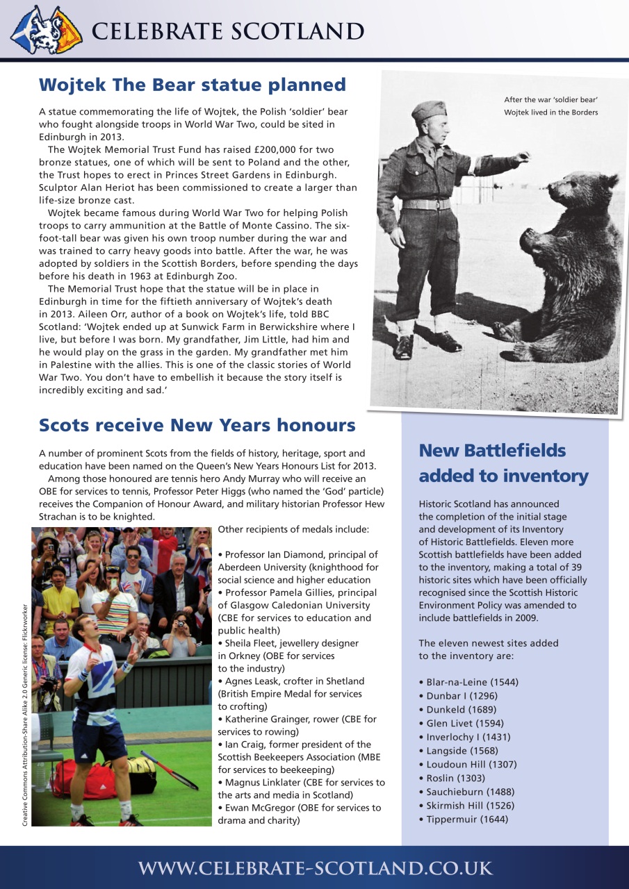Scottish Memories Preview Pages