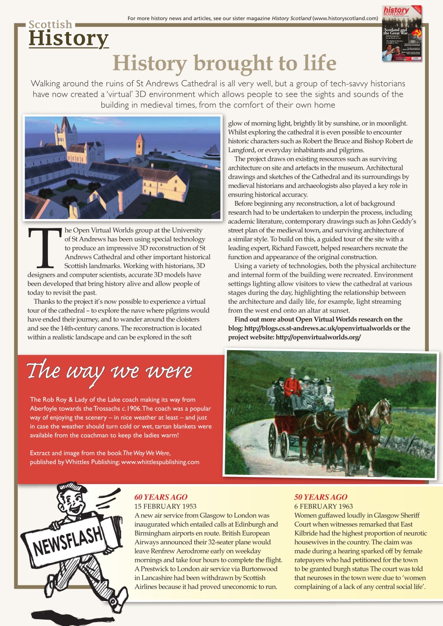 Scottish Memories Preview Pages