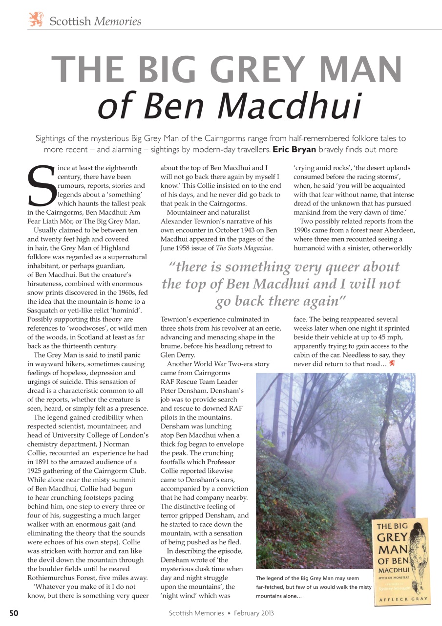 Scottish Memories Preview Pages