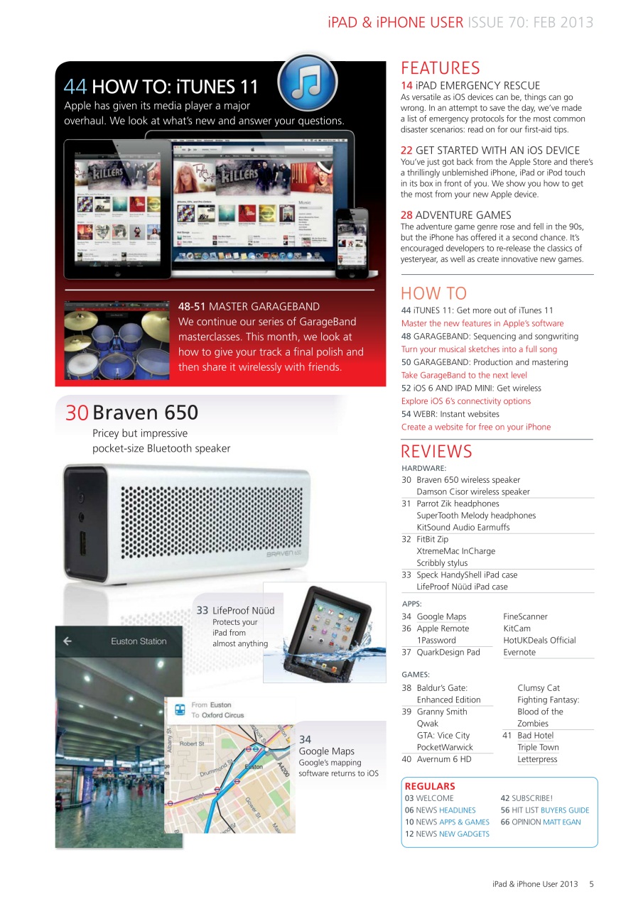 iPad and iPhone User Preview Pages