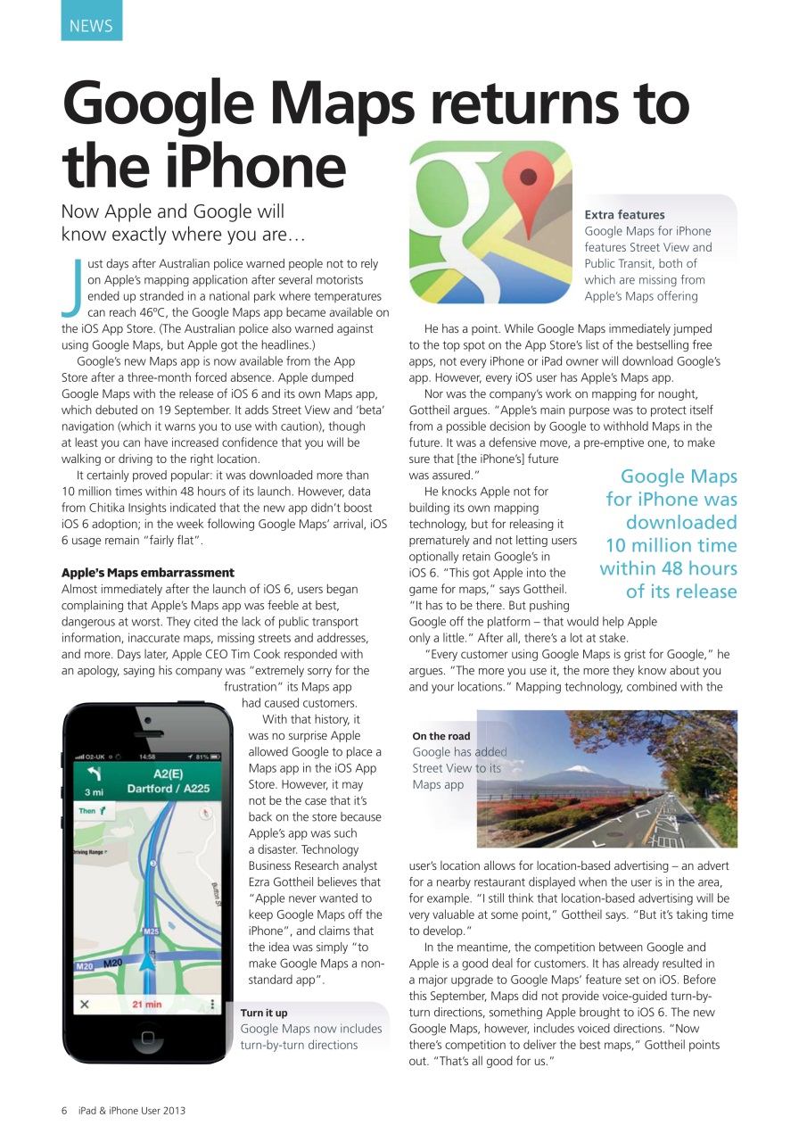 iPad and iPhone User Preview Pages